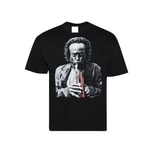 EARTHLING VIP Miles Davis T-shirt Black